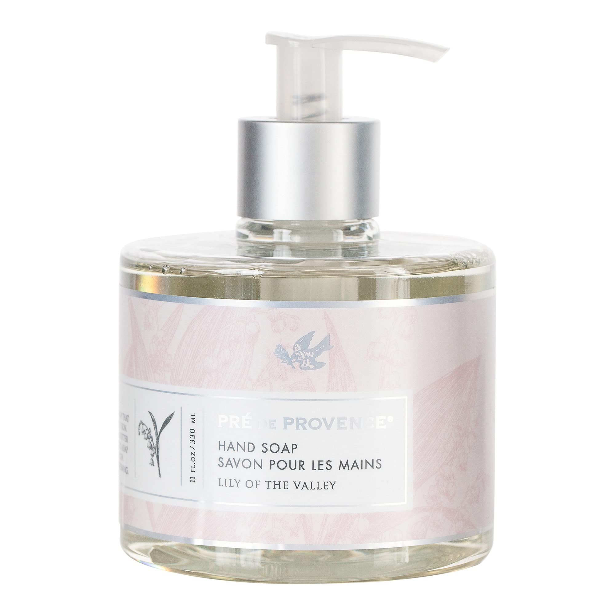European Soaps 35101LY Pré de Provence Lily of the Valley Heritage Liquid Soap